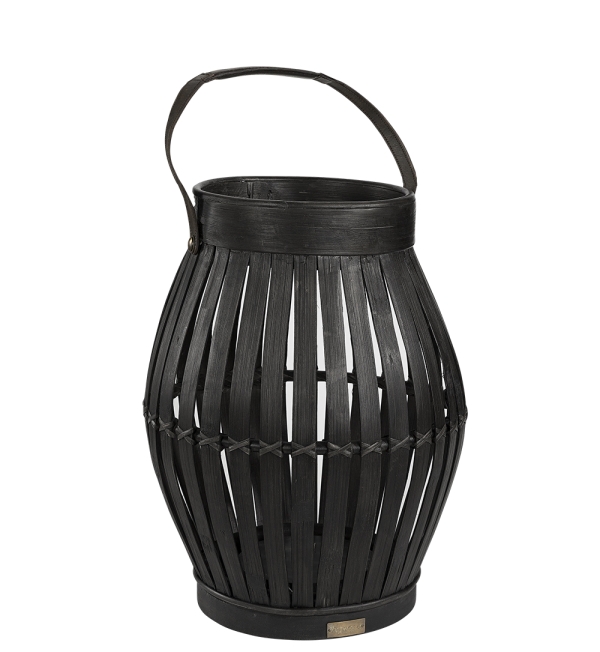 Birdcage lykta svart Ø22-30H43