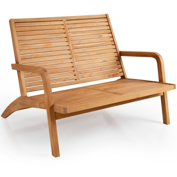 Volos 2-sitssoffa teak