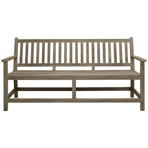 Oxford parksoffa charcoal teak