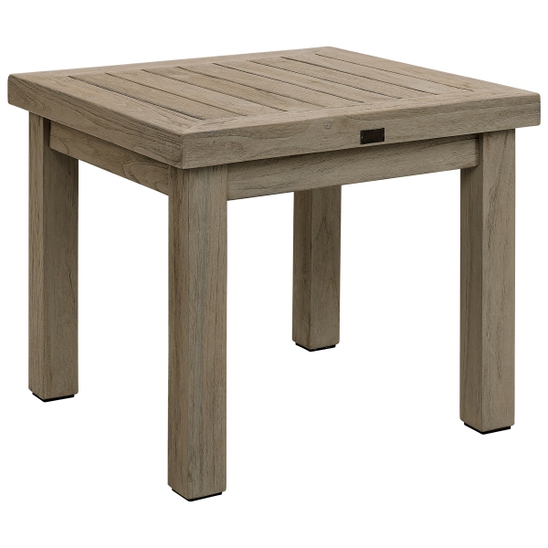 Vintage sidobord charcoal teak 60x60H52
