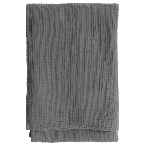 Staygauze grey 220x140 pläd