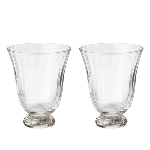 Glas Trellis set om 2