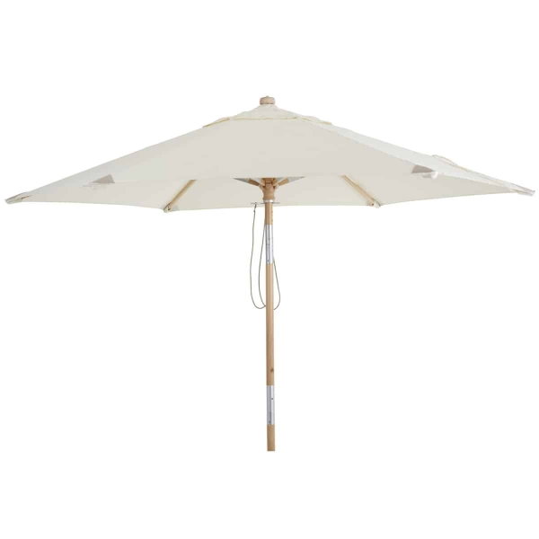 Trieste parasoll med tilt 2.5m natur