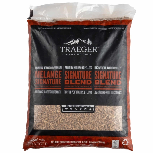 Traeger träpellets signature