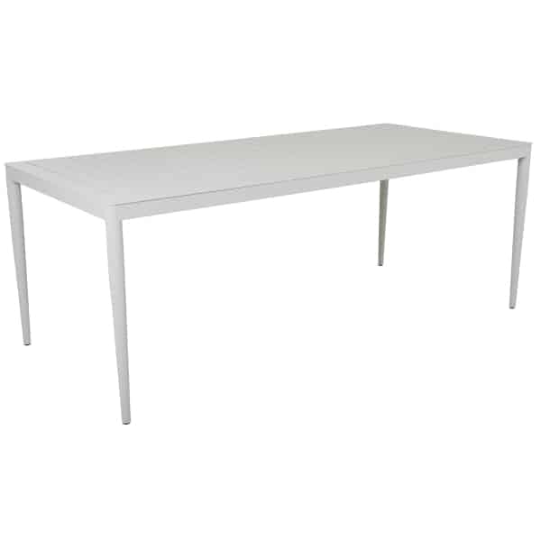 Bigby matbord light grey 195x90H73