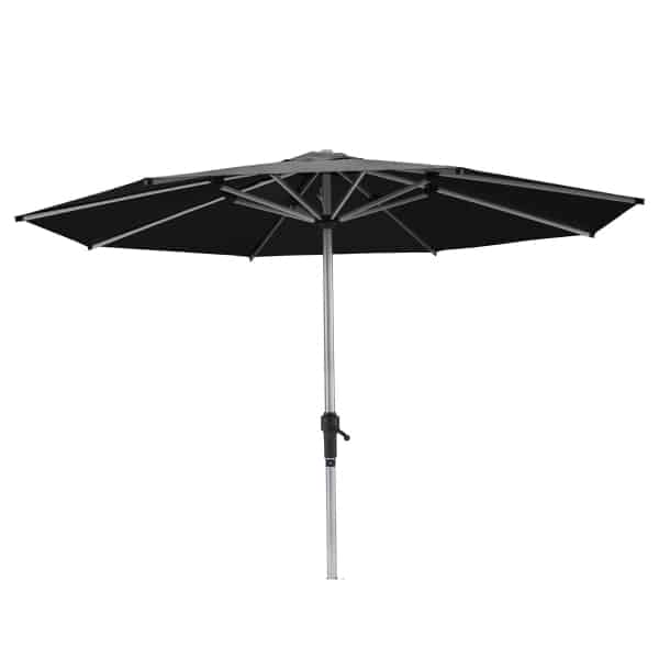 Lex Aluminium parasoll 3.5m svart