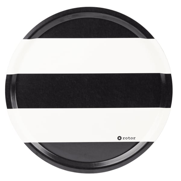 Rund bricka Stripes
