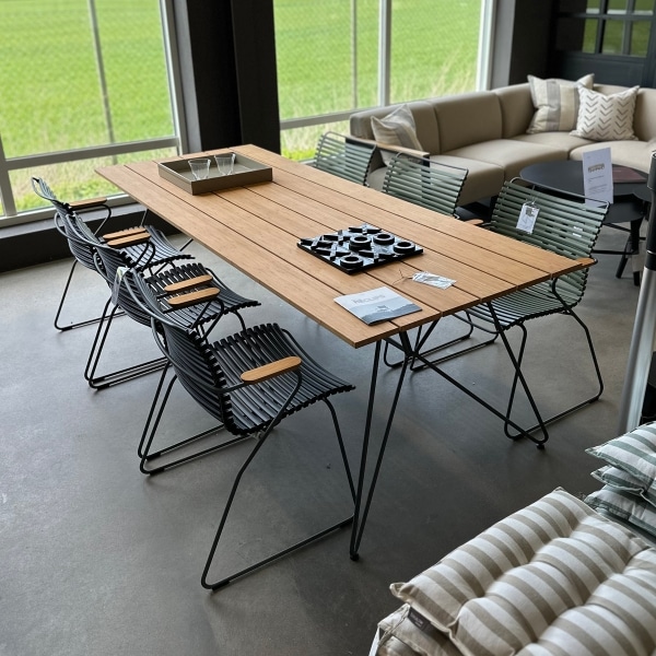 Click karmstol svart & Sketch matgrupp