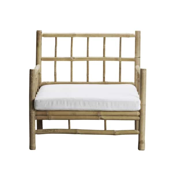 Bambu fåtölj Bamchair White