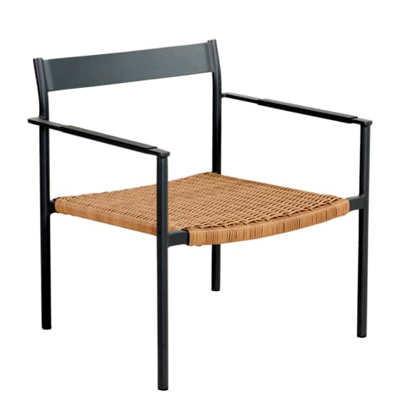 DK loungefåtölj Antracit/Natur