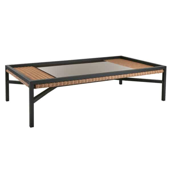 Shell soffbord rustik/svart 150x80H38