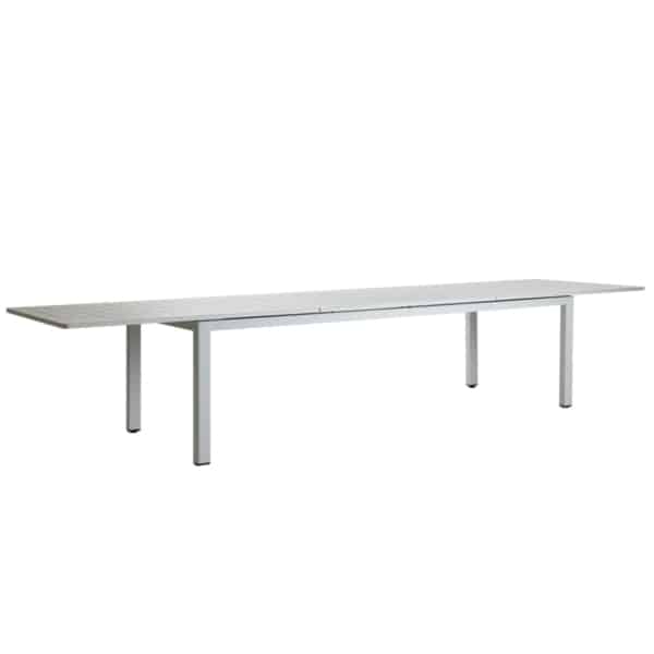 Lomma XL matbord light grey 260/380x100H73