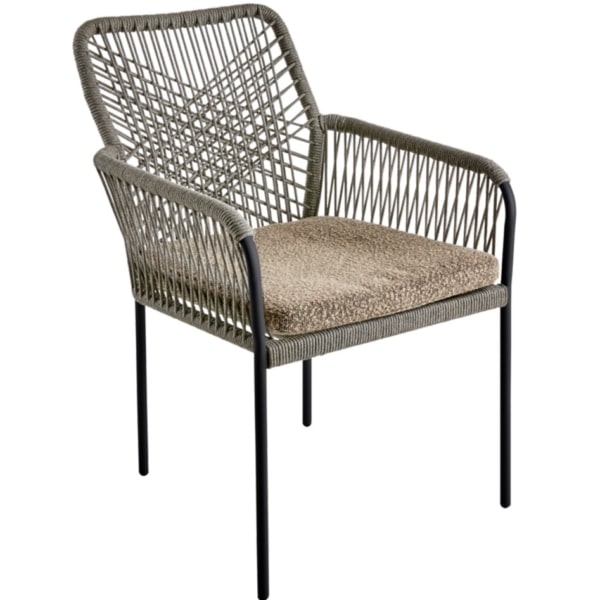 Vira Karmstol Mud Brown/Svart